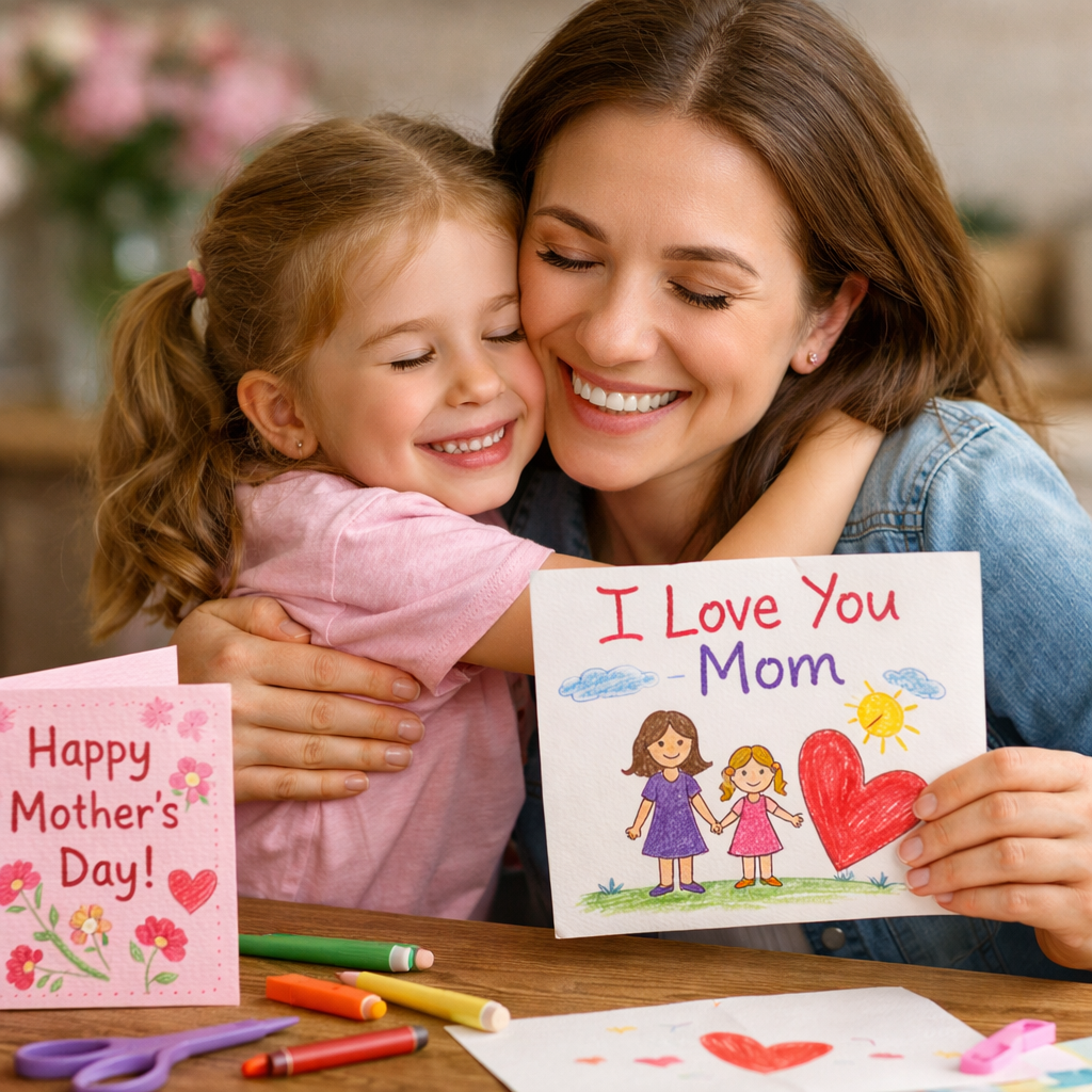 🌸 Simple Mother’s Day Ideas Kids Can Do at Home